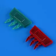   Quickboost Bf 109K position lights (coloured) 1:48 (QB49 086)