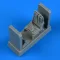 Quickboost Z-37 ?melák seat w/ seatbelts 1:48 (QB49 089)