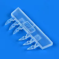   Quickboost Bf 109K clear position lights (with light bulb) 1:48 (QB49 095)
