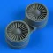 Quickboost Su-25 Frogfoot correct fan for ZVEZDA 1:48 (QB49 109)