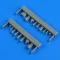 Quickboost Fairey Gannet AS.1/AS.4 air intakes for AIRFIX 1:48 (QB49 111)