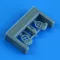 Quickboost Westland Lysander Mk.I/III pedals AIRFIX 1:48 (QB49 163)