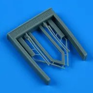 Quickboost UH-60A Black Hawk wipers for ICM 1:48 (QB49 183)