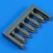 Quickboost Sepecat Jaguar GR.1/GR.1a flap fairings for Airfix 1:48 (QB49 189)
