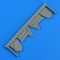 Quickboost Fairey Barracuda Mk.II undercarriage covers for Trumpeter 1:48 (QB49 198)