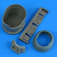   Quickboost F6F-5 Hellcat cowling and cooling flaps (opened) for Eduard 1:48 (QB49 210)