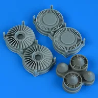   Quickboost S-3 Viking detailed fan & exhaust turbine for Italeri / ESCI / AMT / Ertl 1:48 (QB49 240)