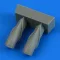 Quickboost Bf 109G air intake for Tamiya 1:48 (QB49 244)