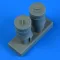 Quickboost Westland Wessex HU.5 exhaust with FOD covers for Italeri / Academy 1:48 (QB49 246)