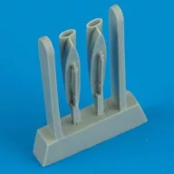   Quickboost F-8 Crusader air scoops für Academy Bausatz 1:72 (QB72 107)