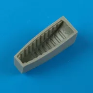   Quickboost A-1D skyraider rear wheel well for Hasegawa kit 1:72 (QB72 186)