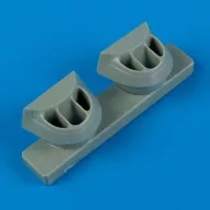   Quickboost P-38J Lightning correct air intakes für Academy Bausatz 1:72 (QB72 198)