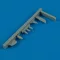 Quickboost A-1 Skyraider antennas (HASEGAWA) 1:72 (QB72 250)