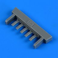 Quickboost La-5 exhaust for CLEAR PROP 1:72 (QB72 657)