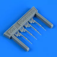   Quickboost Bf 109F/G/K piston rods with undercarriage legs locks for EDUARD 1:72 (QB72 684)