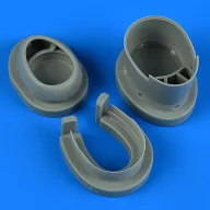   Quickboost P-47D/M Thunderbolt cowling and cooling flaps (closed) 1:72 (QB72 685)