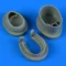 Quickboost P-47D/M Thunderbolt cowling and cooling flaps (closed) 1:72 (QB72 685)
