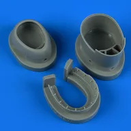   Quickboost P-47D/M Thunderbolt cowling and cooling flaps (opened) 1:72 (QB72 686)