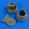 Quickboost Fw 190D-11/12/13 cowling and cooling flaps (closed) for IBG 1:72 (QB72 688)