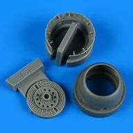   Quickboost Fw 190D-11/12/13 cowling and cooling flaps (opened) für IBG 1:72 (QB72 691)