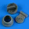 Quickboost Fw 190D-9 cowling & cooling flaps (opened) 1:72 (QB72 692)