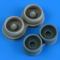   Quickboost A-10A/C Thunderbolt II correct fan blades 1:72 (QB72 709)