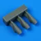 Quickboost Bf 109G-6 air intake for Tamiya 1:72 (QB72 724)