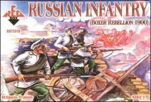 Red Box Russian Infantry, Boxer Rebellion 1900 1:72 (RB72018)