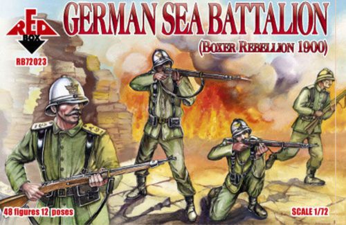 Red Box German sea battalion, Boxer Rebellion 1:72 (RB72023)