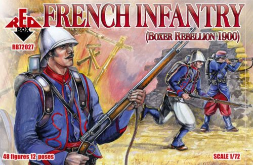 Red Box French Infantry, Boxer Rebellion 1900 1:72 (RB72027)