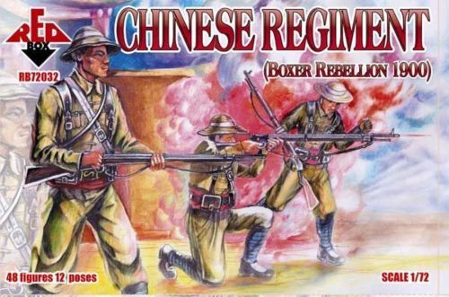 Red Box Chinese Regiment, Boxer Rebellion 1900 1:72 (RB72032)