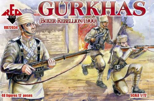 Red Box Gurkhas, Boxer Rebellion 1900 1:72 (RB72034)