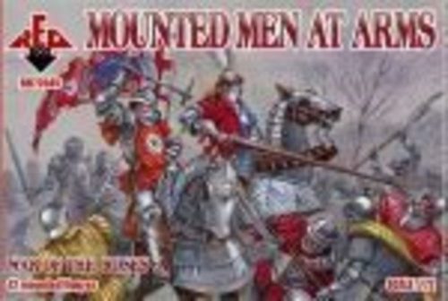 Red Box Mounted Men at Arms, War of the Roses 6 1:72 (RB72045)