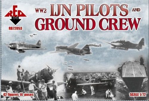 Red Box WW2 IJN pilots and ground crew 1:72 (RB72053)