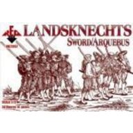   Red Box Landsknechts (Sword/Arquebus) 16th centu 1:72 (RB72057)