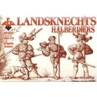   Red Box Landsknechts (Halberdiers),16th century 1:72 (RB72059)