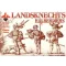 Red Box Landsknechts (Halberdiers),16th century 1:72 (RB72059)