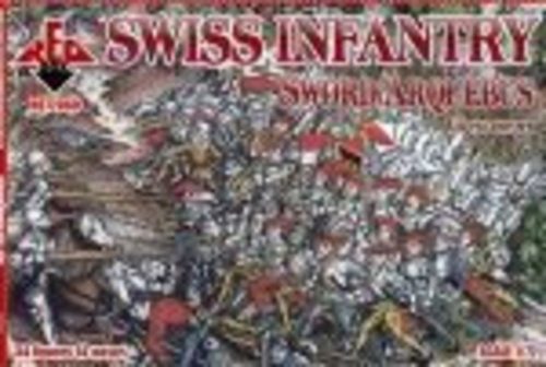 Red Box Swiss Infantry (Sword/Arqebus) 16th cent 1:72 (RB72060)