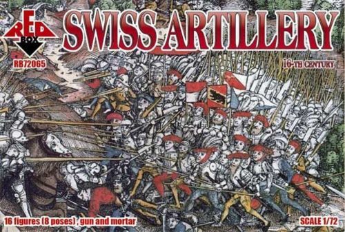 Red Box Swiss artillery, 16th century 1:72 (RB72065)