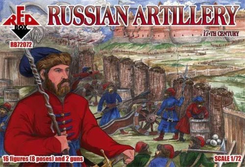 Red Box Russian Artillery, 17th century 1:72 (RB72072)