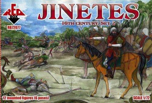 Red Box Jinetes, 16th century. Set 2 1:72 (RB72077)