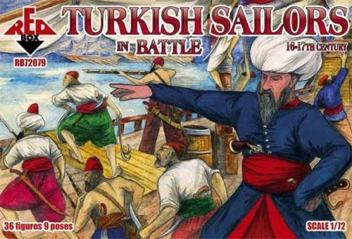 Red Box Turkish sailor in battle, 16-17th centur 1:72 (RB72079)