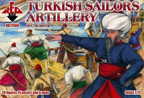 Red Box Turkish sailor artillery,16-17th century 1:72 (RB72080)