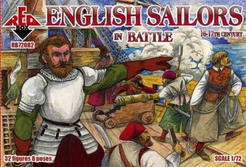 Red Box English sailor in battle,16-17th century 1:72 (RB72082)