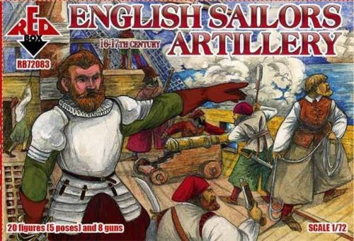 Red Box English sailors artillery,16-17th centur 1:72 (RB72083)
