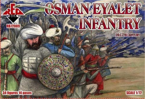 Red Box Osman Eyalet infantry,16-17th century 1:72 (RB72088)