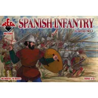 Red Box Spanish infantry, 16th century, set 1 1:72 (RB72096)