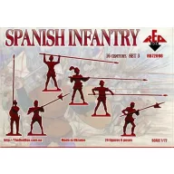   Red Box Spanish infantry(Pike),16th century,set3 1:72 (RB72098)