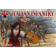 Red Box Italian infantry, 16th century, set 1 1:72 (RB72099)