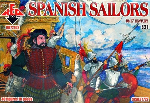 Red Box Spanish Sailors, 16-17th century 1:72 (RB72102)